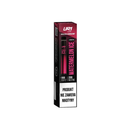 10 X Cigarette électronique jetable UR1 Vape 1800 Watermelon Ice 0mg