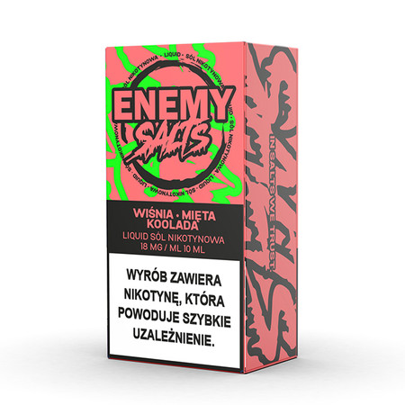 Liquid Enemy Salts Wiśnia Mięta Koolada 18 mg 10ml