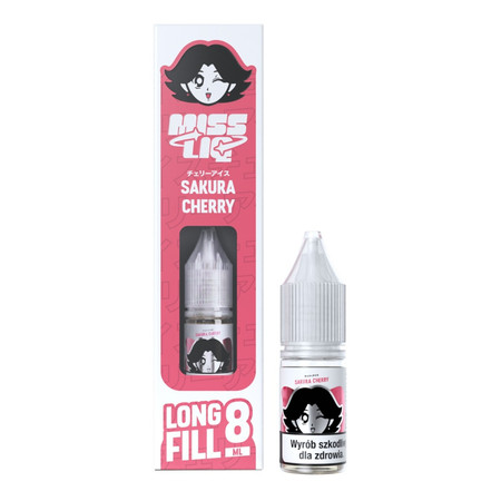 Longfill MissLiq 8ml - Sakura Cherry