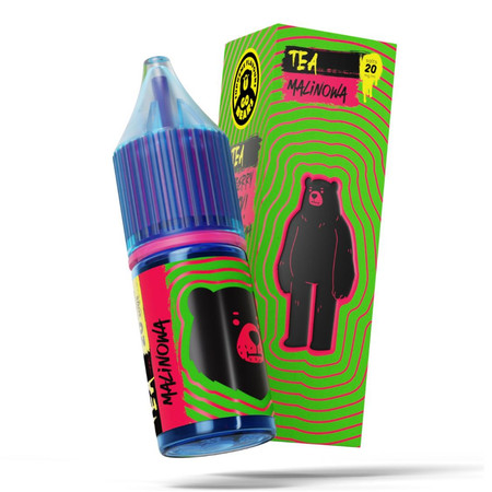 E-Liquid GO BEARS Tea SS+ 10ml - Málnás Tea 20mg