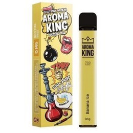 Einweg E-Zigarette AROMA King Hookah Banana Ice 0mg
