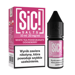 E-Liquide SIC! Salt 10ml - White Tea Pomegranate Gooseberry 20mg