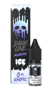 Longfill Dark Line Ice 8ml - Blueberry