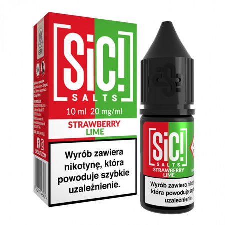 E-liquid SIC! Salt 10ml - Strawberry Lime 20mg