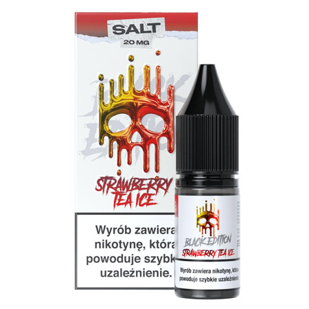 E-liquid Dark Line Black Edition Salt 10ml - Strawberry Tea Ice 20mg