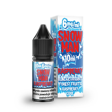E-liquide Snowman 10ml - Raspberry 6mg