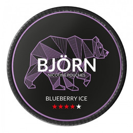 Нікотинові подушечки BJORN Blueberry Ice 11,7mg