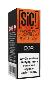 E-Liquid SIC! NIC 8ml - Papaya Mojito 12mg