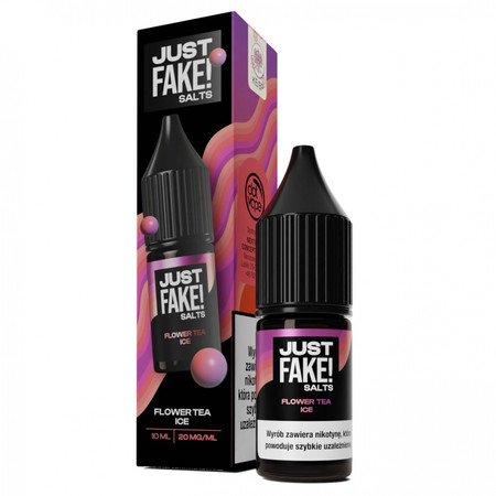 E-liquide JustFAKE! Salts 10ml Flower Tea ICE 20mg