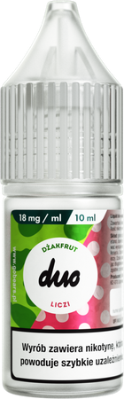 E-Liquid DUO 10ml - Dżakfrut Liczi 18mg
