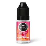 E-liquid VIVO Poket 8ml - Peach Raspberry 20mg