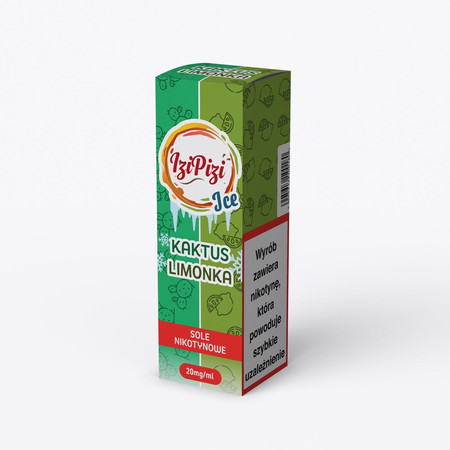 E-liquid Izi Pizi Salt 10ml - Kaktus Limonka Ice 20mg
