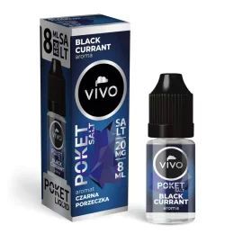 E-liquide VIVO Poket 8ml - Black Currant 20mg