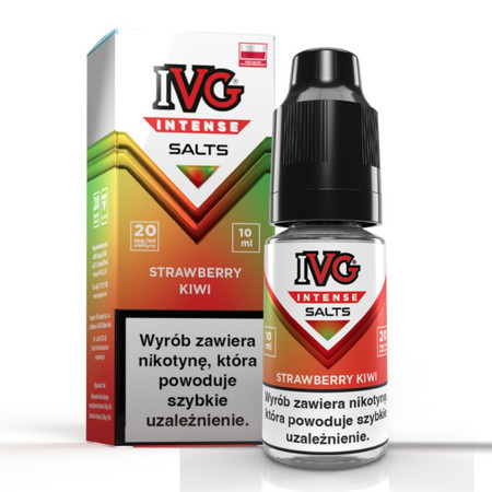 E-liquid IVG Intense Salt 10ml - Strawberry Kiwi 20mg