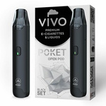 E-Cigaretta POD VIVO Poket Open Black