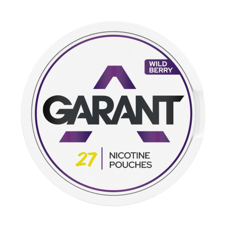 10 X Nikotinové sáčky GARANT (Grant) Regular - Wild Berry 25mg