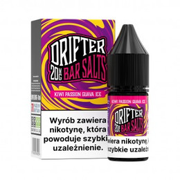 E-liquid Drifter Salts 10ml - Kiwi Passion Guava Ice 20mg