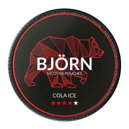Nicotine pouches BJORN Cola Ice 11,7mg