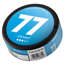 Saszetki nikotynowe 77 Ice Mint 10,4mg