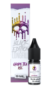 Longfill Dark Line Black Edition 9ml - GRAPE TEA ICE