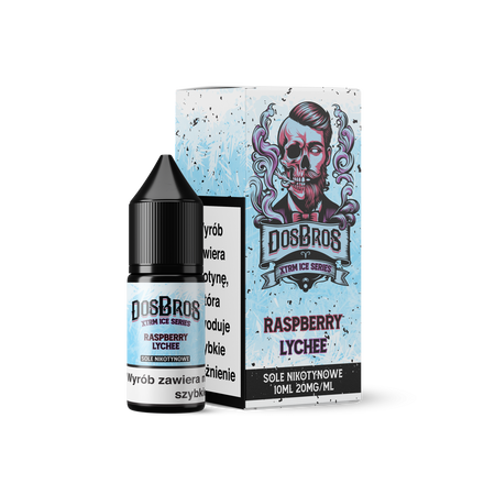E-liquid DosBros Salt 10ml Raspberry Lychee 20mg