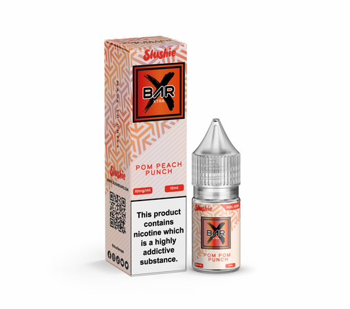E-liquide Slushie Bar Salt 10ml - Pom Peach Punch 20mg