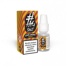 Рідина #TAG Salt Sour 10ml - Cherry Apple 20mg