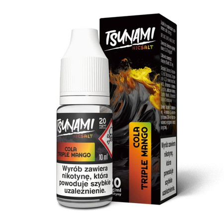 E-liquid Tsunami Salt 10ml - Cola Triple Mango 20mg