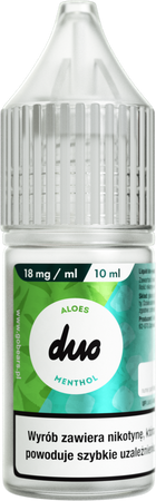 E-liquid DUO 10ml - Aloe Menthol 18mg
