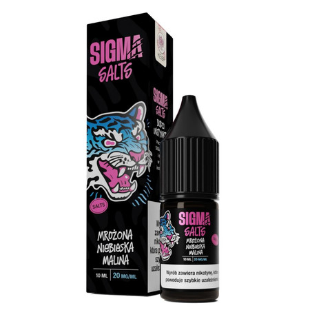 E-liquid Sigma Salt 10ml - Mrożona Niebieska Malina 20mg