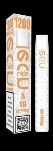 Jednorázová e-cigareta VOOM 1200 MANGO ICE 20mg