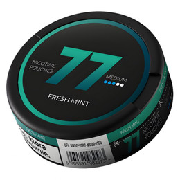 Никотиновые пакетики 77 Fresh Mint 10,4mg