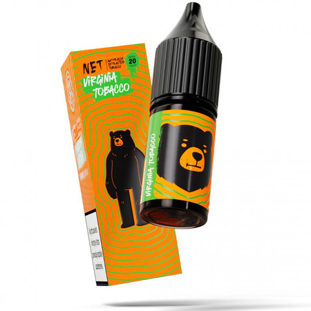 E-liquid GO BEARS NET 10ml - Virginia Tabacco 20mg
