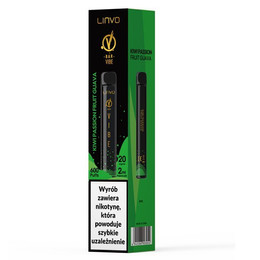 Eldobható e-cigaretta VBar Vibe Kiwi Passion Fruit Guava 20mg