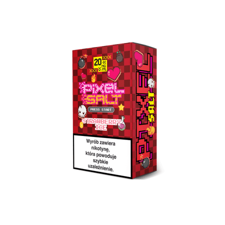 Lichid Pixel Salt 10ml - Strawberry Ice 20mg