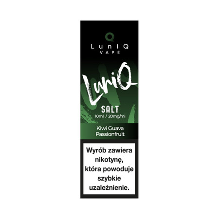 Жидкость Luniq Salt 10ml - Kiwi Guava Passionfruit 20mg