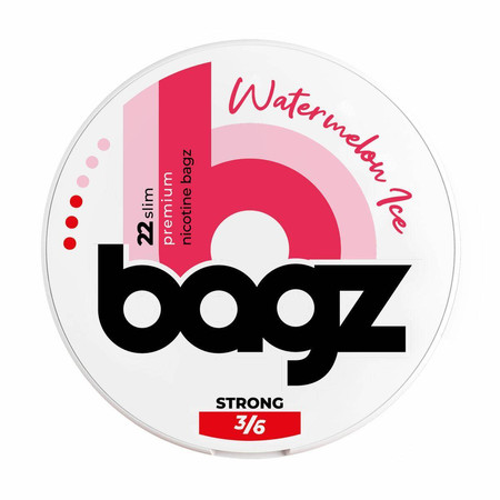 Nikotínové vrecúška BAGZ Watermelon Ice 3/6 STRONG
