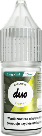 Рідина DUO 10ml - Earl Grey Cytryna 3mg