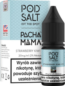 Жидкость Pod Salt Fusion 10ml - Strawberry Kiwi Ice 20mg