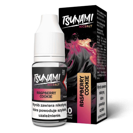 Lichid Tsunami Salt 10ml - Raspberry Cookie 20mg