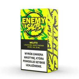 Жидкость Enemy Salts 10ml - Mojito 18mg
