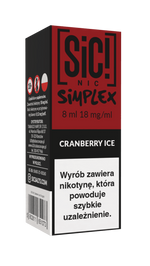 E-Liquid SIC! NIC 8ml - Cranberry Ice 18mg
