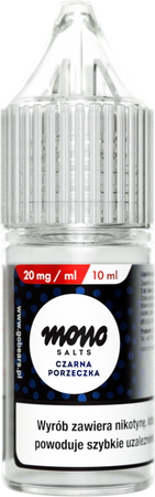E-liquid MONO Salt 10ml - Czarna Porzeczka 20mg