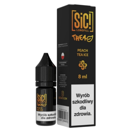 Longfill SIC! 8ml - Peach Tea Ice
