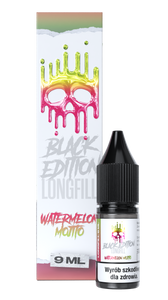 Longfill Dark Line Black Edition 9ml - WATERMELON MOJITO