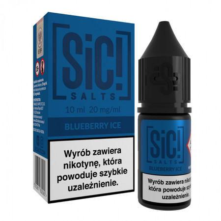 E-liquid SIC! Salt 10ml - Blueberry Ice 20mg