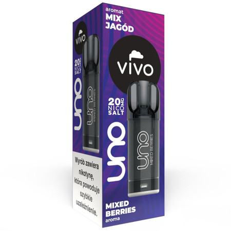 Naplnený VIVO UNO - Mixed Berries 20mg
