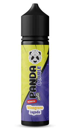 Longfill Panda Double 10/60ml - Winogrono Jagoda