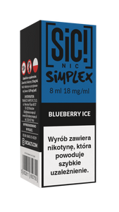 Жидкость SIC! NIC 8ml - Blueberry Ice 18mg