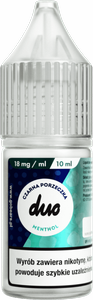 Жидкость DUO 10ml - Czarna Porzeczka Menthol 18mg